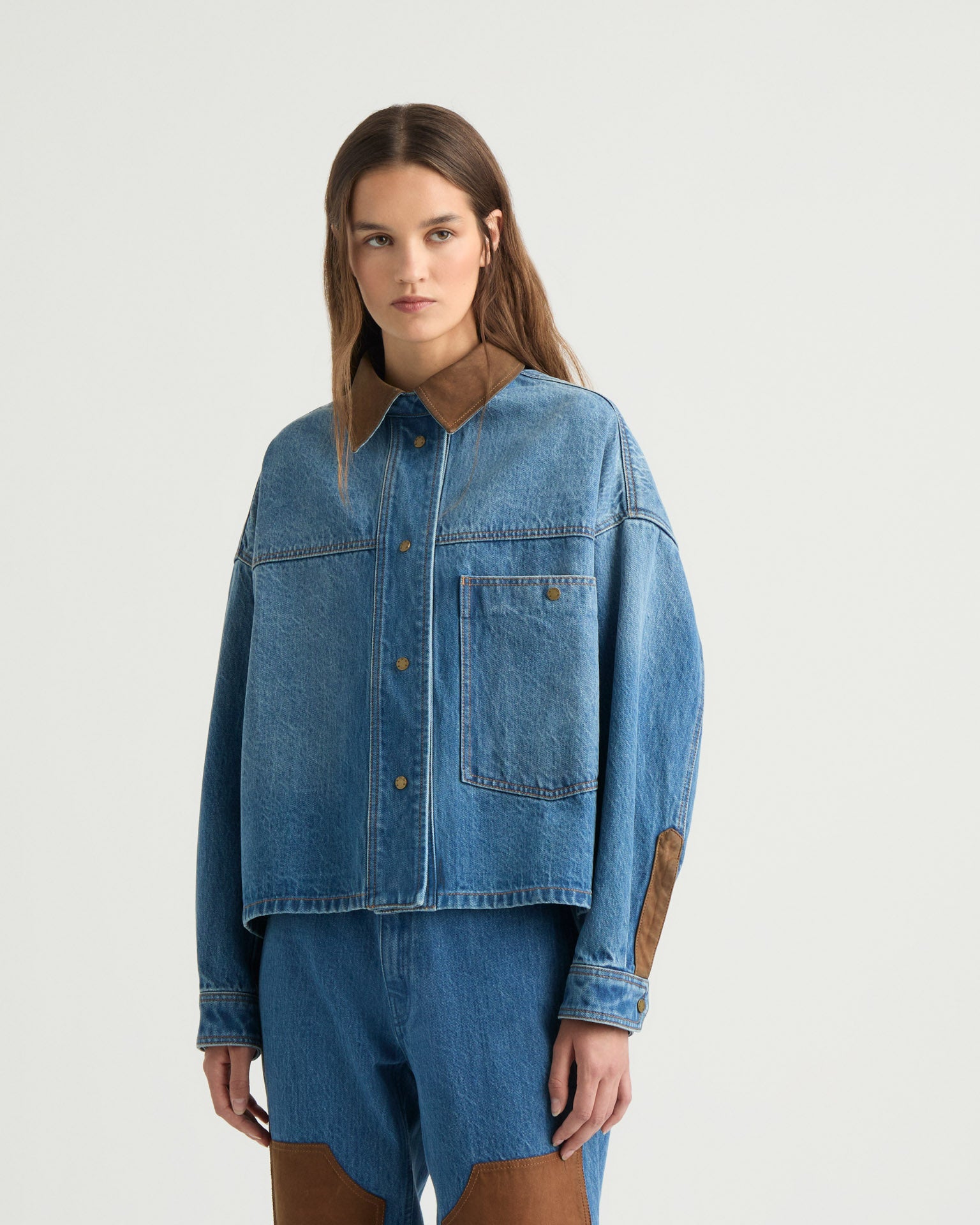 Caraquet Denim Jacket in Blue for Women | Kanuk