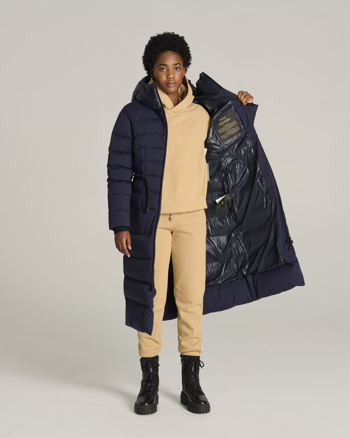 Manteau d'hiver Primrose - Bleu profond