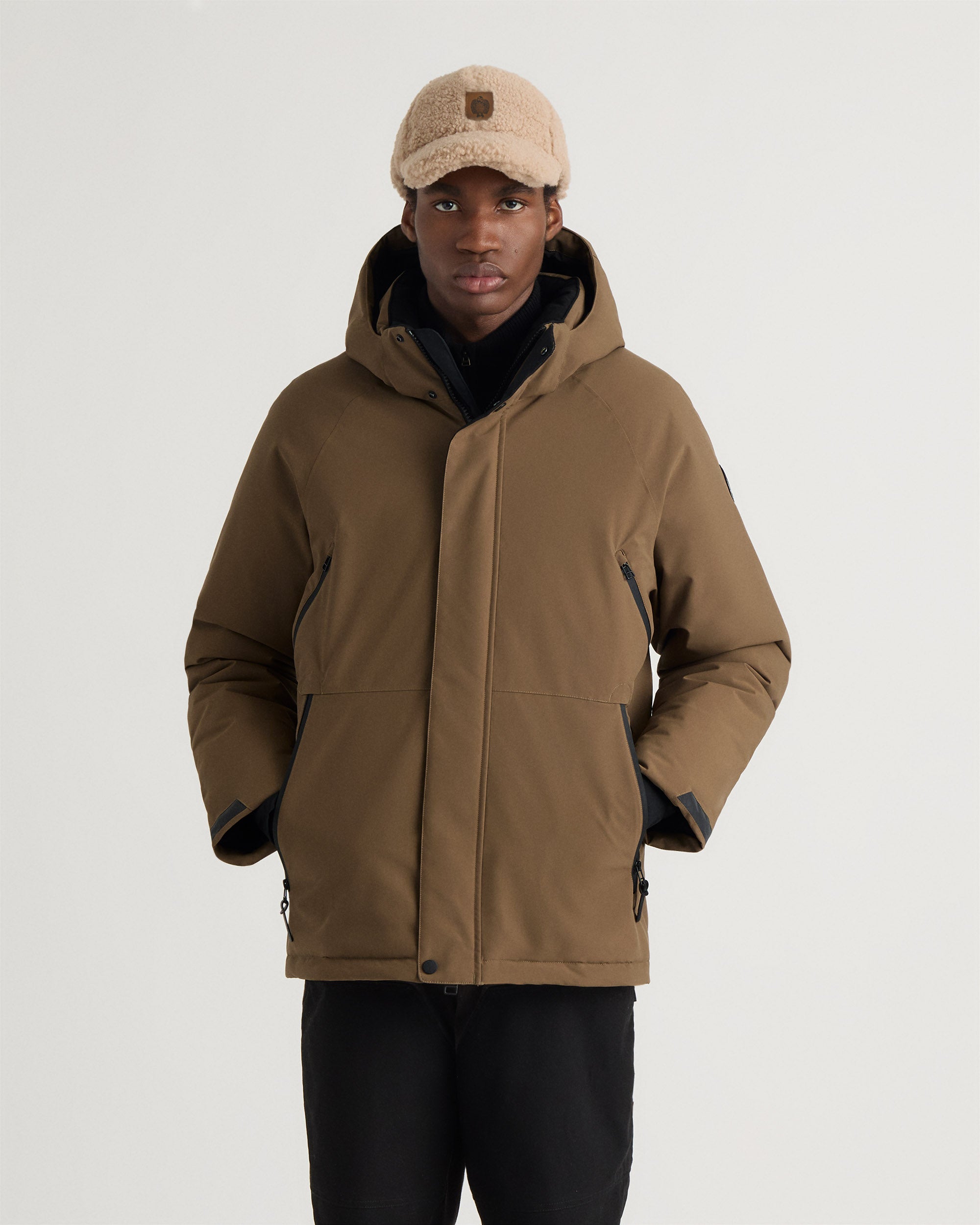 Alpin Short Jacket in Brown for Men | Kanuk