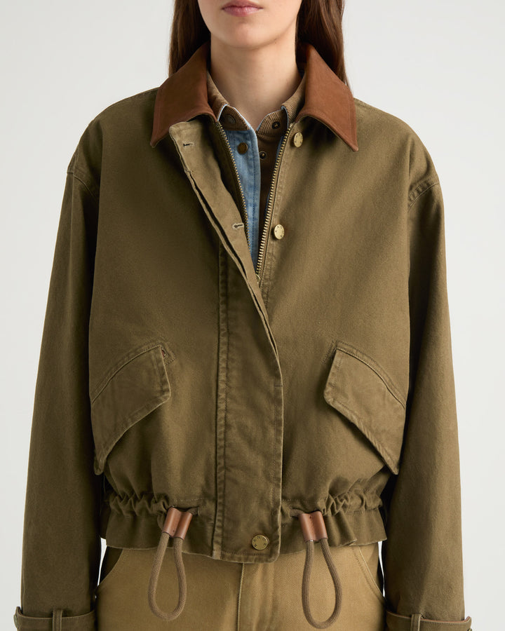Veste de travail en toile Arlequin