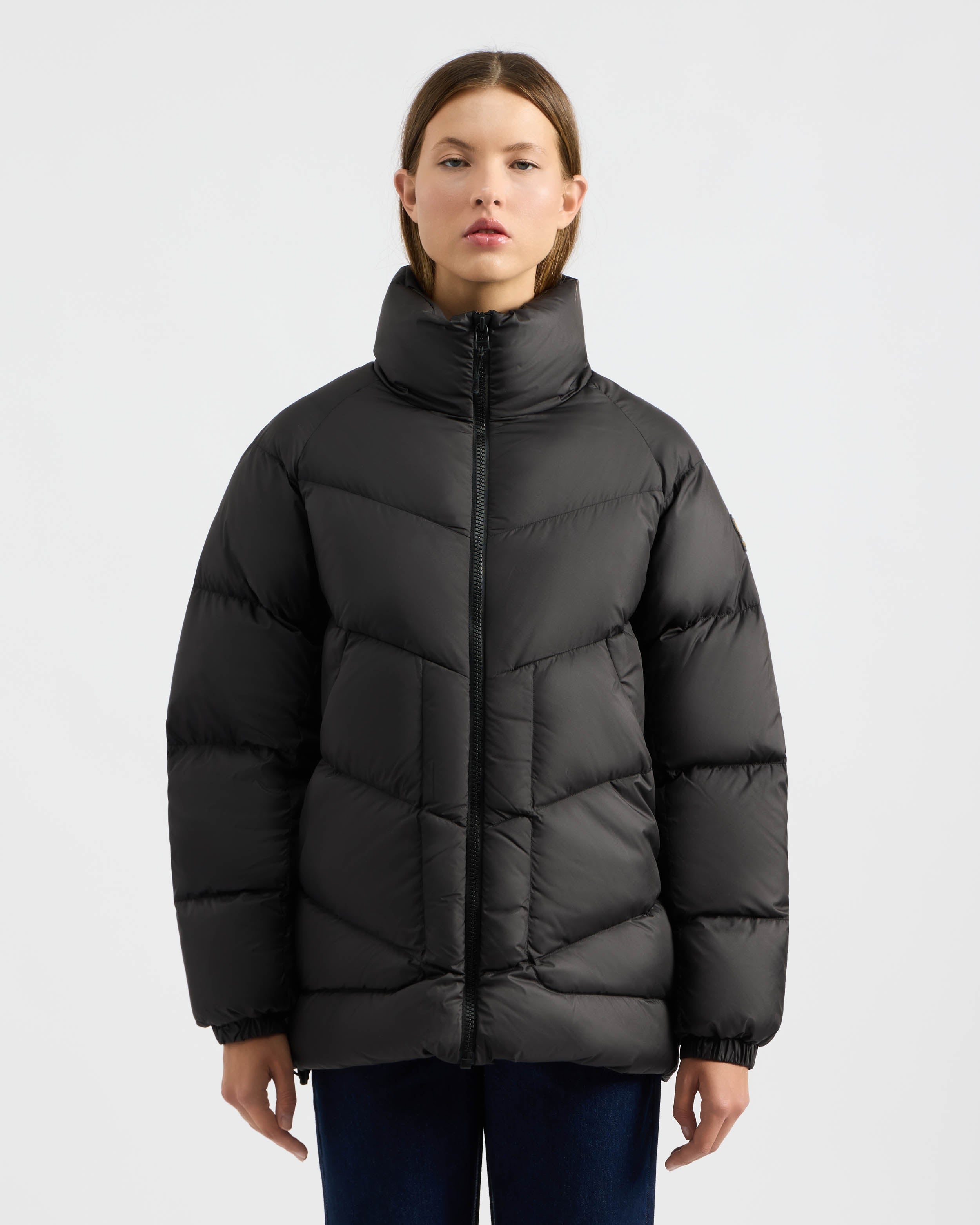 Matte Black Brooklyn Winter Jacket XS