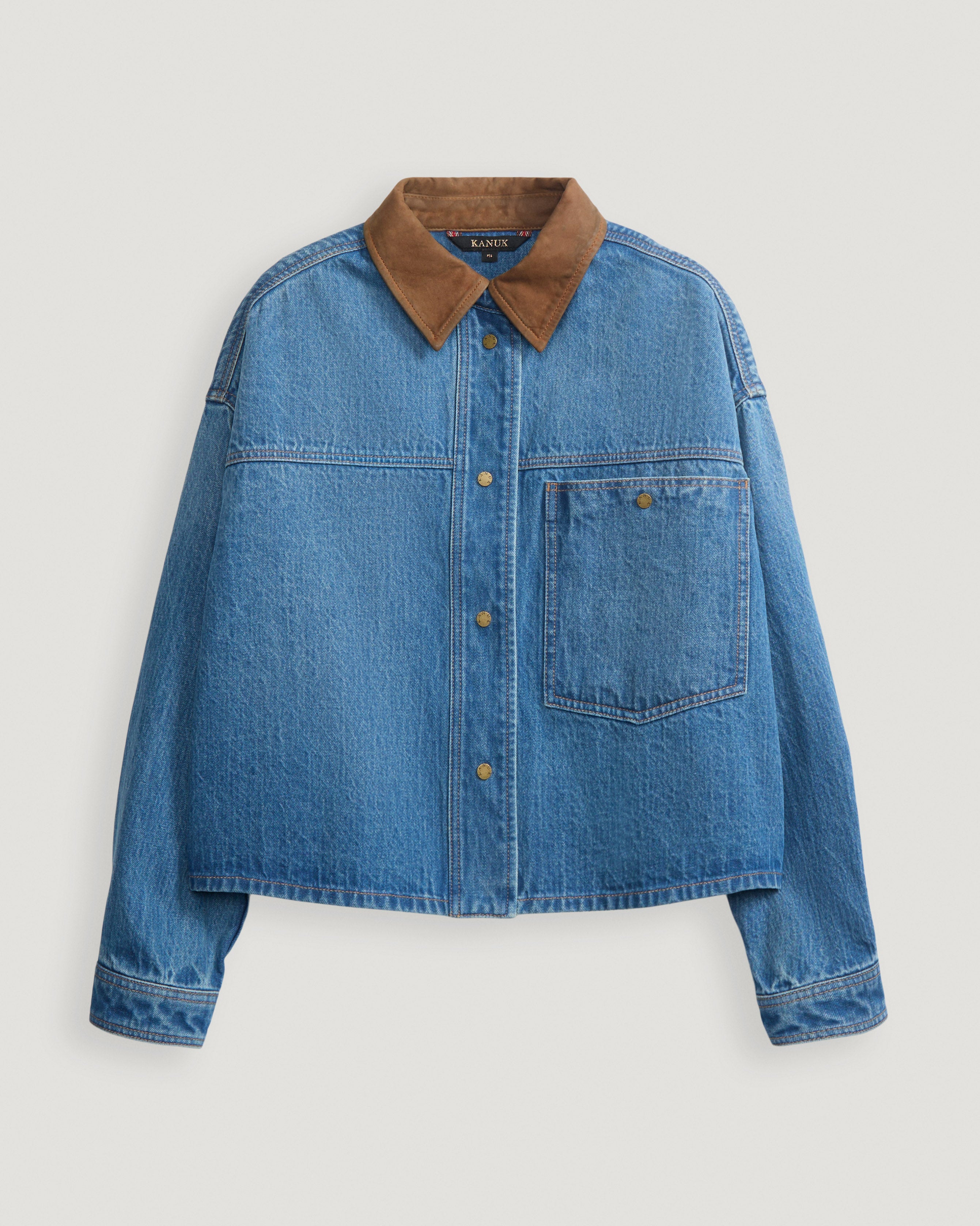 Caraquet Denim Jacket in Blue for Women | Kanuk