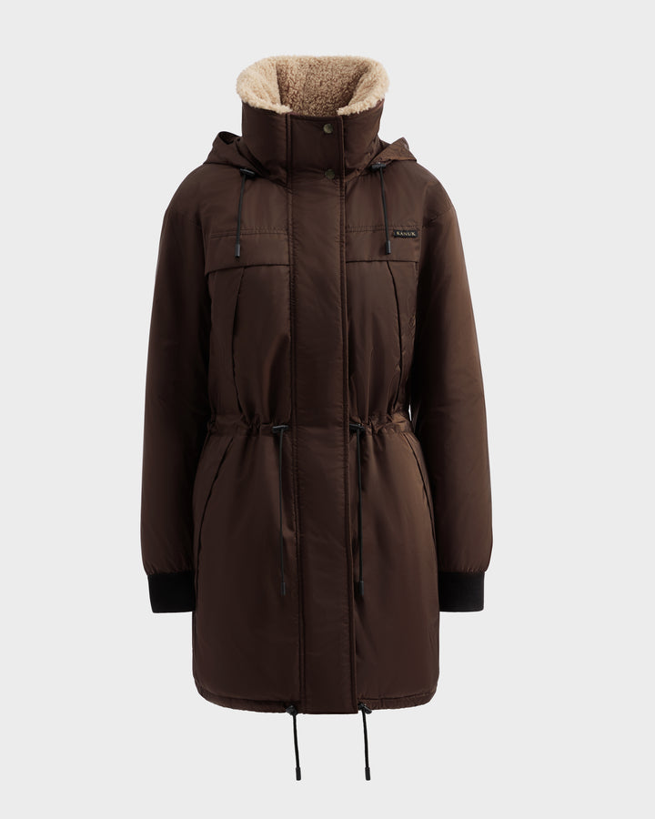 Manteau d'hiver Damga - Marron