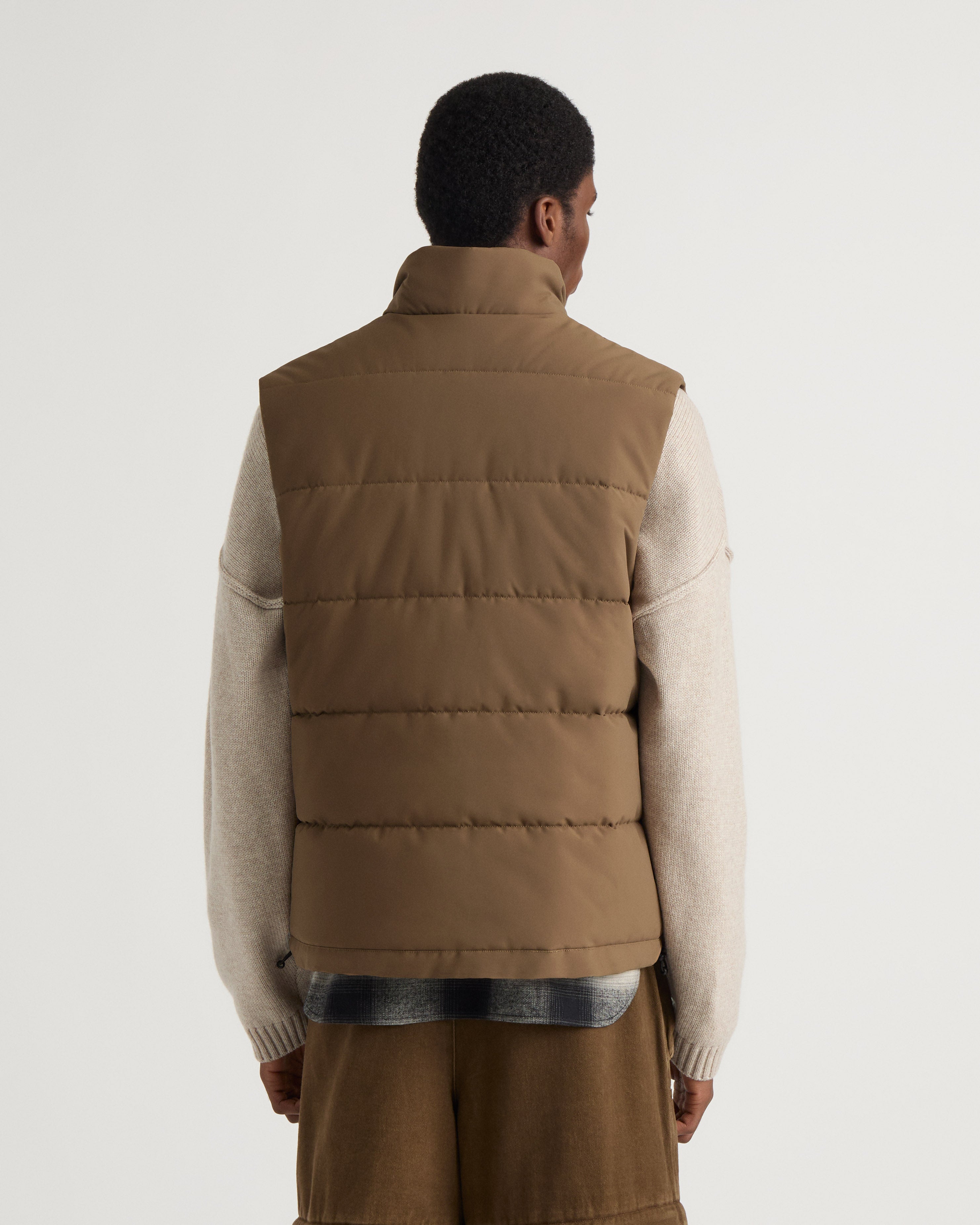 【スケーター君】 REFLECTIVE QUILTED DOWN VEST Men's Heated Quilted Vest | Lightweight Warmth | ororo®