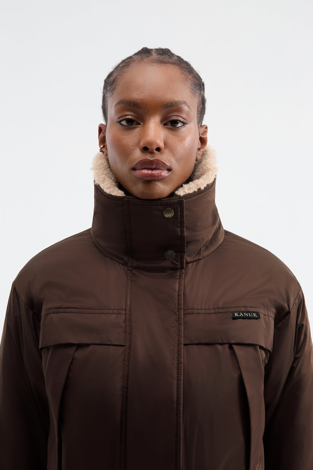 Manteau d'hiver Damga - Marron