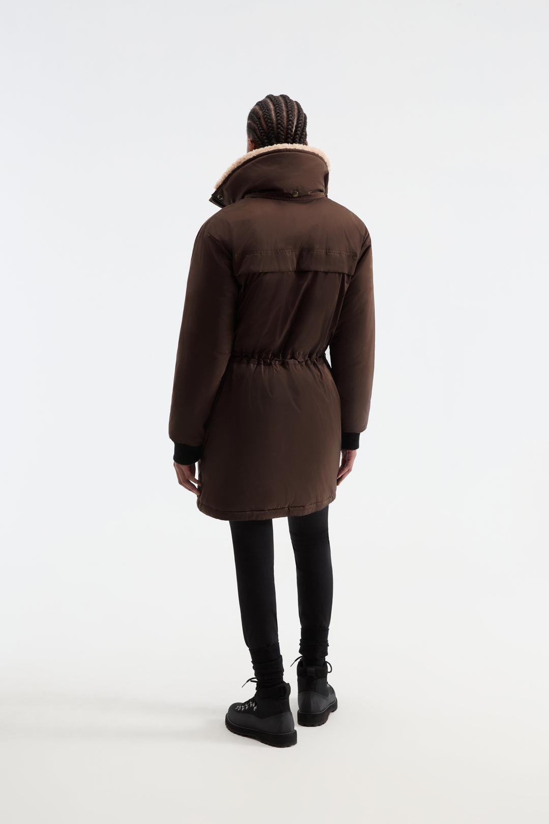 Manteau d'hiver Damga - Marron