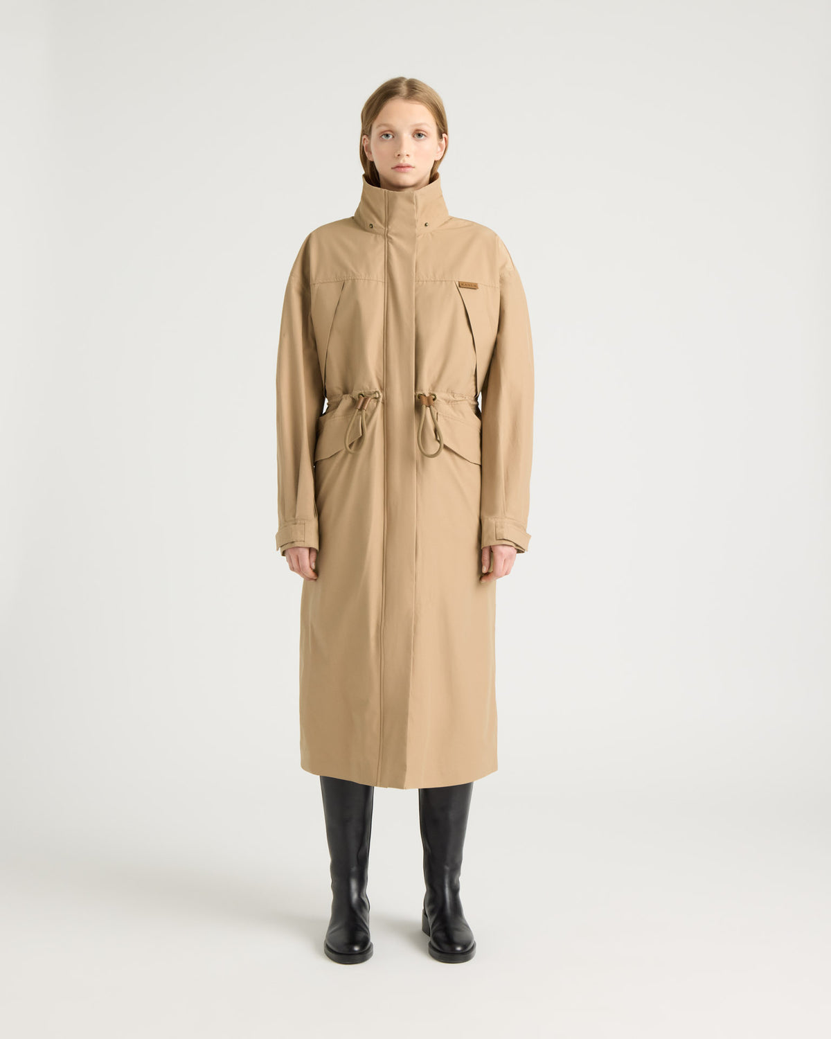 Imperméable Femme IKKS Taille XS – Noir – Occasion Très Bon État – Manteau Pluie