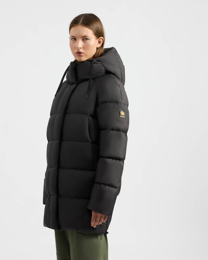 Manteau d'hiver Kiruna - Noir Mat