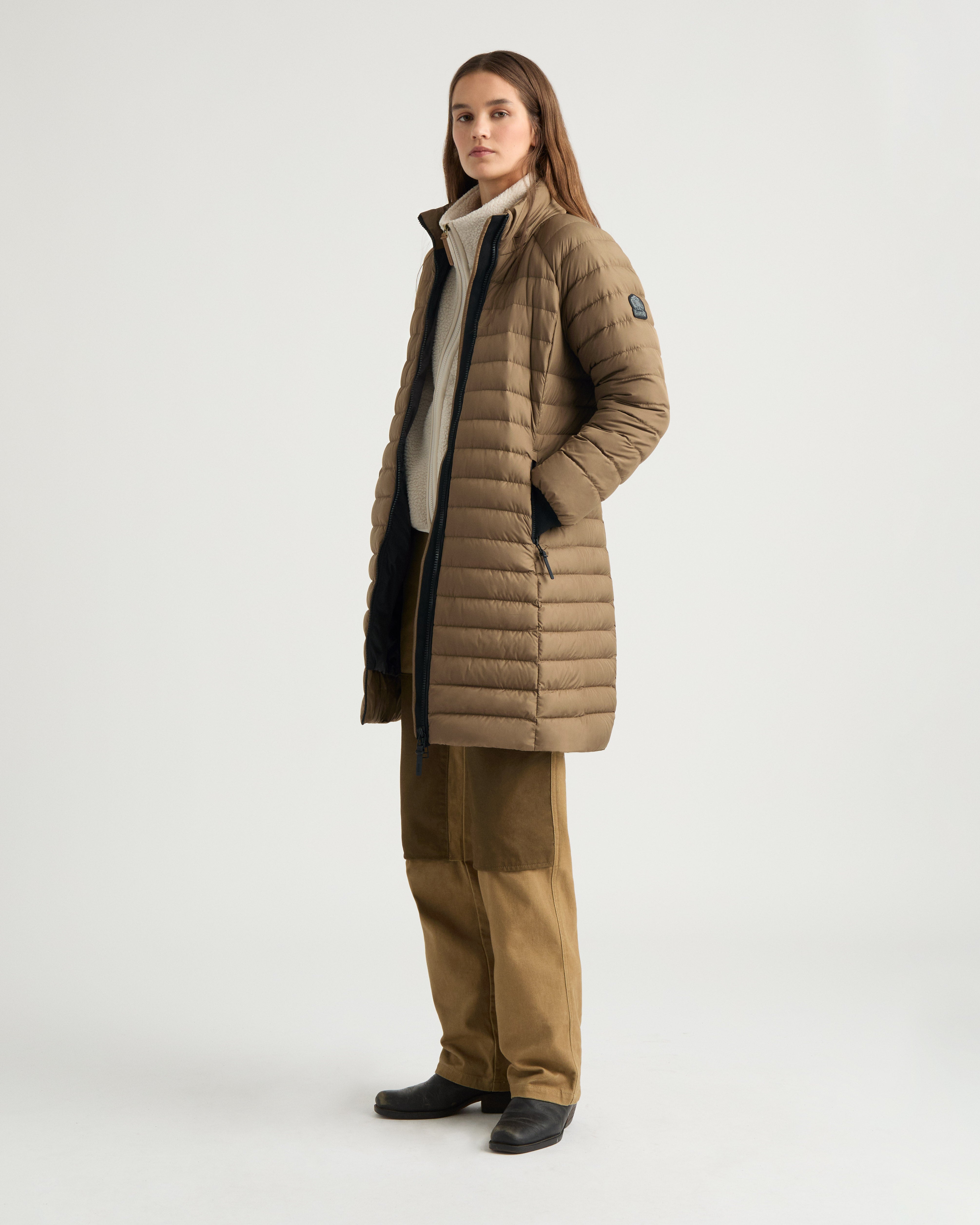 ☆kangyun☆ Lawrence Down Puffer in Brown for Women | Kanuk