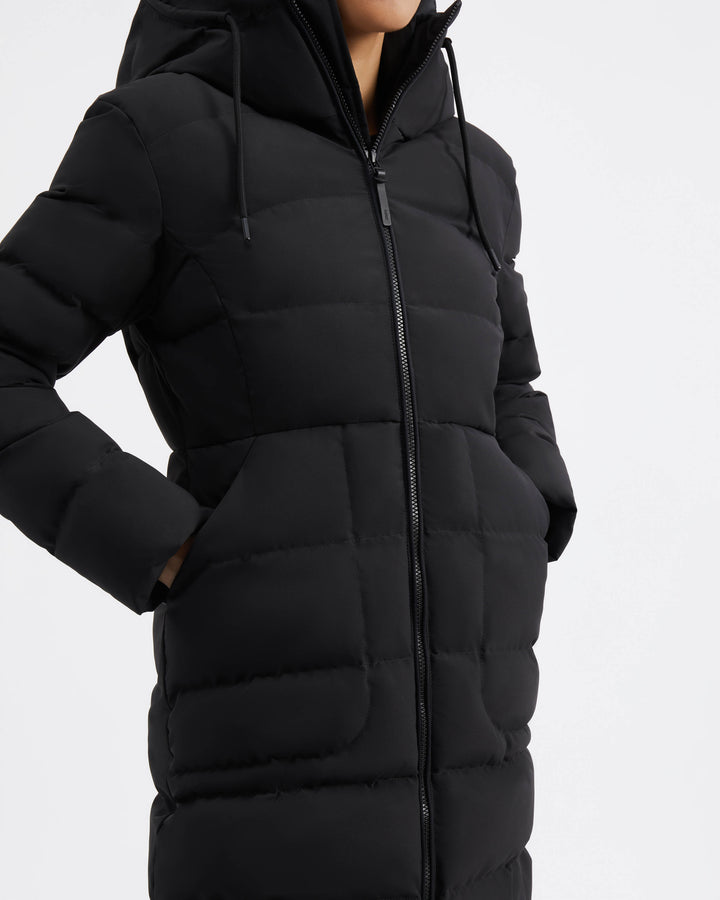 Manteau d'hiver Notting Hill - Noir Jais