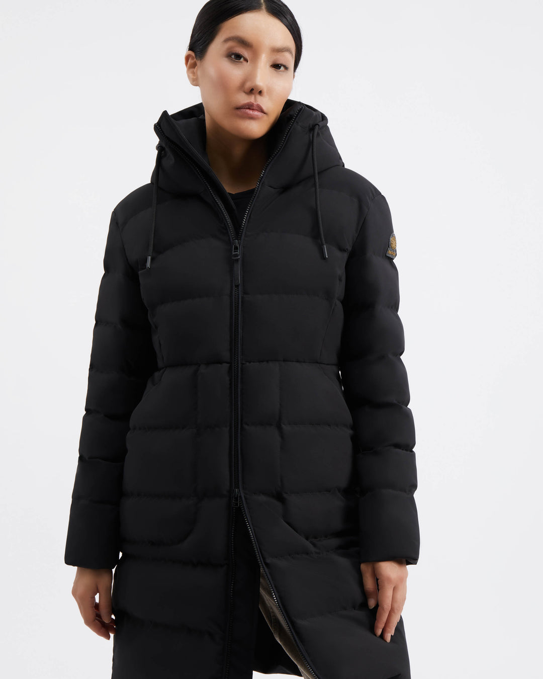 Manteau d'hiver Notting Hill - Noir Jais