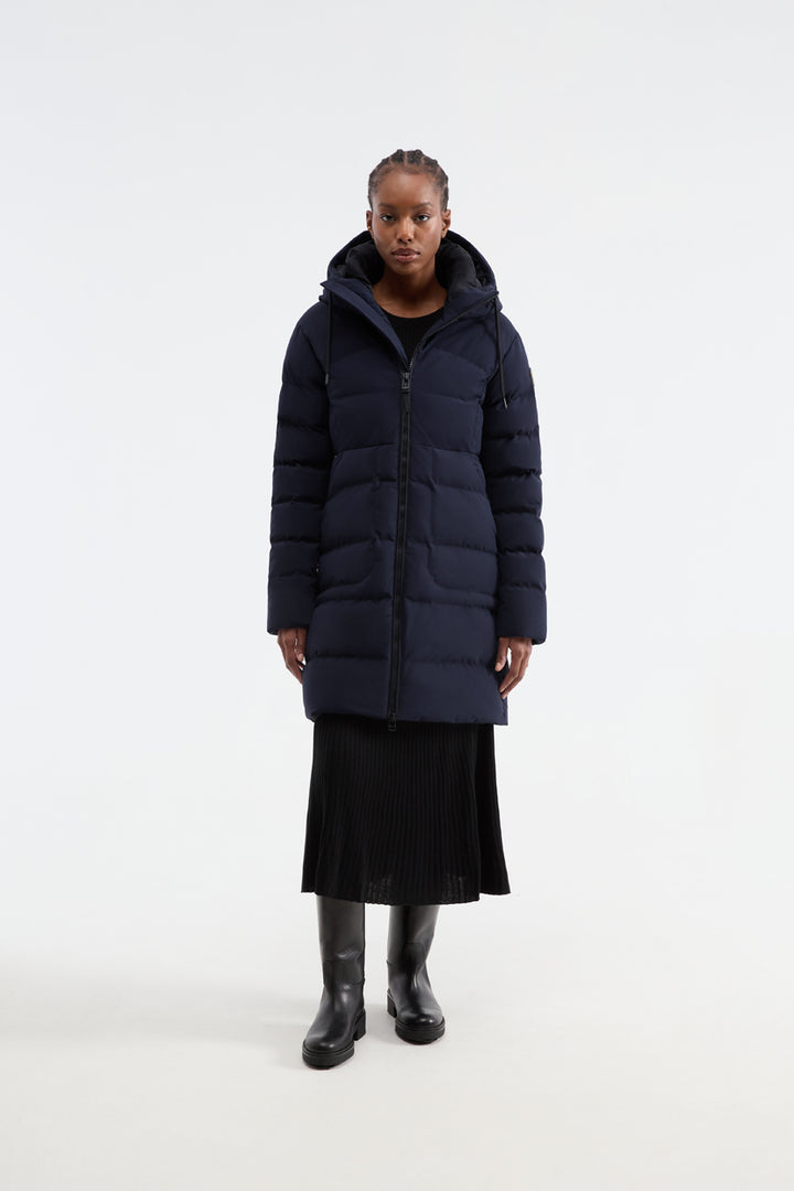 Manteau d'hiver Notting Hill - Bleu Profond