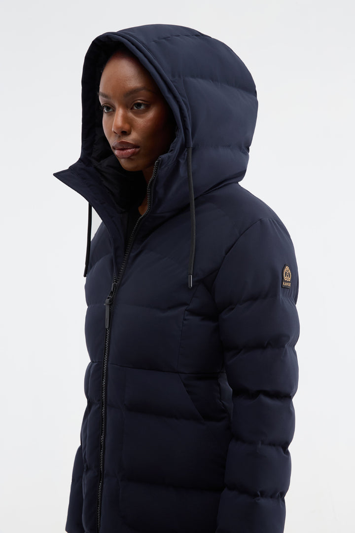 Manteau d'hiver Notting Hill - Bleu Profond