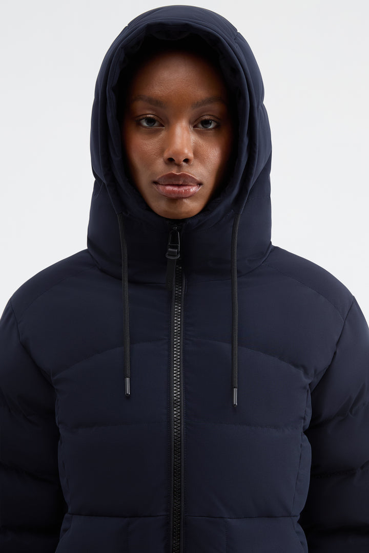 Manteau d'hiver Notting Hill - Bleu Profond