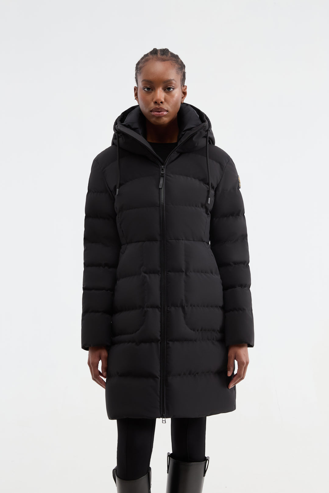 Manteau d'hiver Notting Hill - Noir Jais