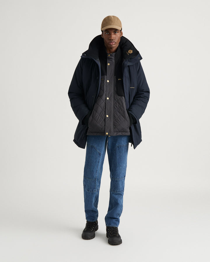 Parka à col montant Patrouilleur