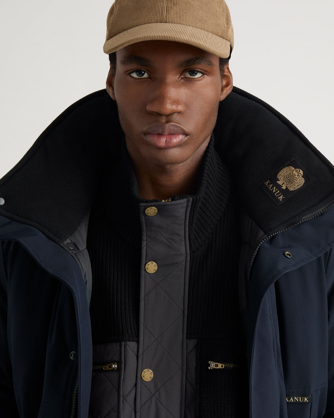 Parka à col montant Patrouilleur